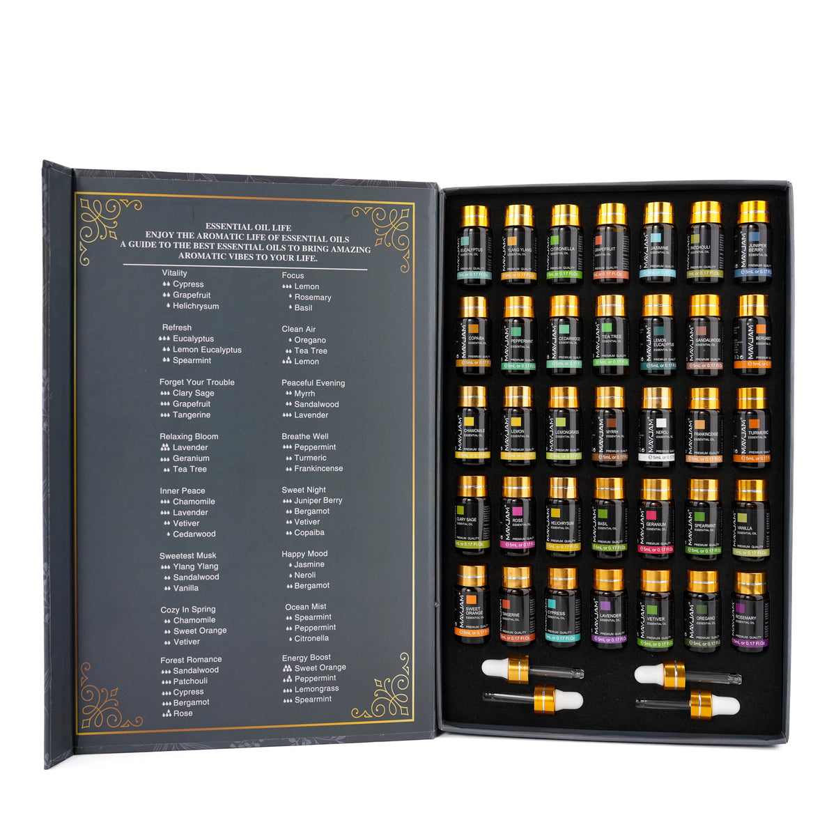Averoza 35 Bottles Aromatherapy Essential Oil Set