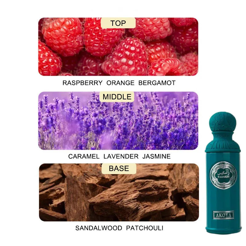 Unisex Arabic Perfume Woody Fragrance Perfume 100ml