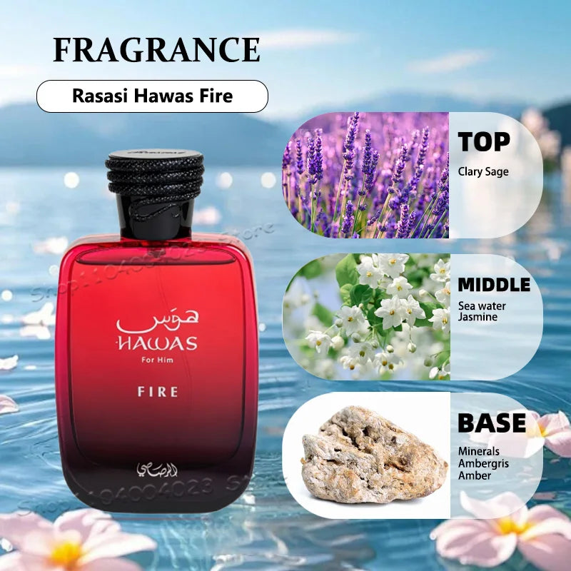 Hawas Ice for Men Eau De Parfum Arabian 100ML