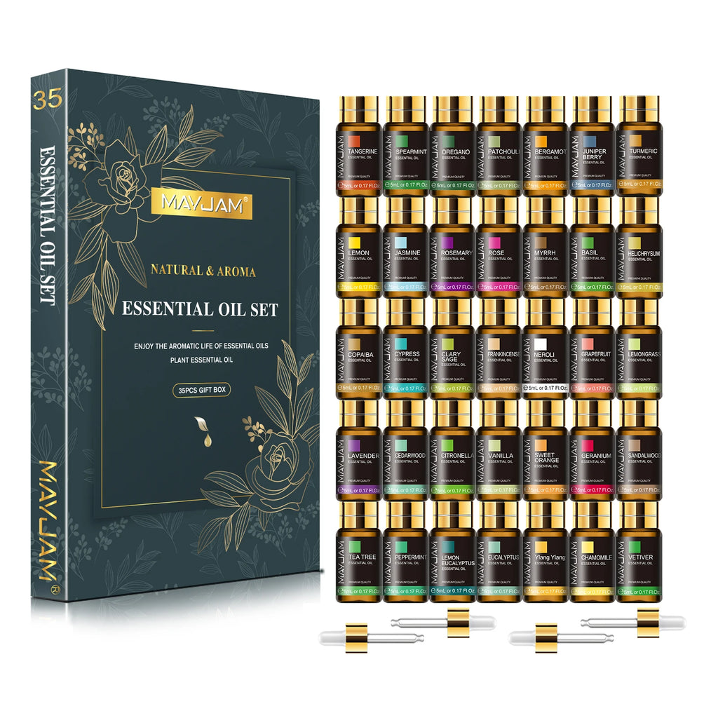 Averoza 35 Bottles Aromatherapy Essential Oil Set