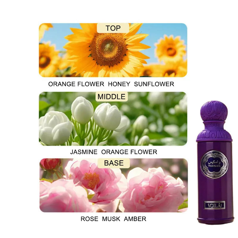 Unisex Arabic Perfume Woody Fragrance Perfume 100ml